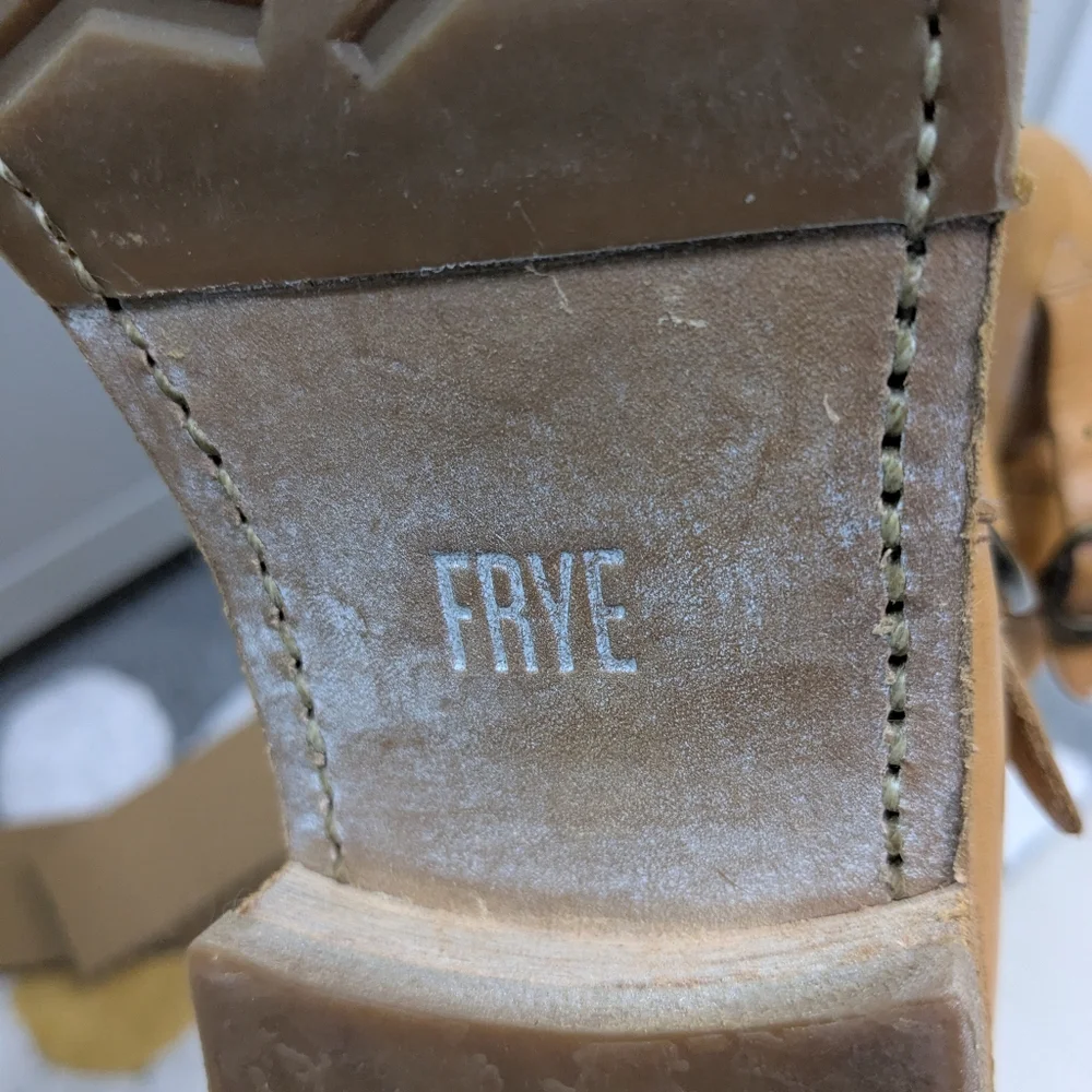 Frye Tan Boots - Picture 6 of 7